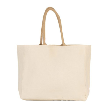 Raya XXL -puuvillakassi, beige, tuotekuva (2)