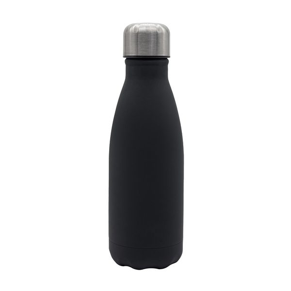 500 ml Madison teräspullo, musta, tuotekuva (1)