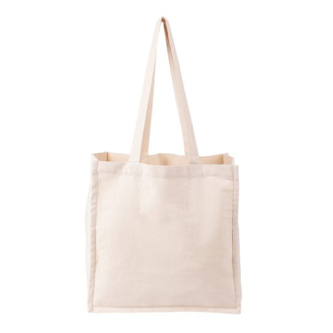 Ekologinen puuvillakassi, beige, tuotekuva (4)