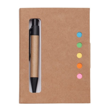 Mini muistivihko 80x110/100p musta kuulakärkikynällä, beige, tuotekuva (4)