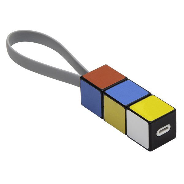 Värillinen click&go USB-kaapeli, sekoitus, tuotekuva (1)