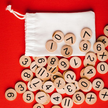 Matematiikka puinen setti Laske minut sisään, beige, tuotekuva (3)