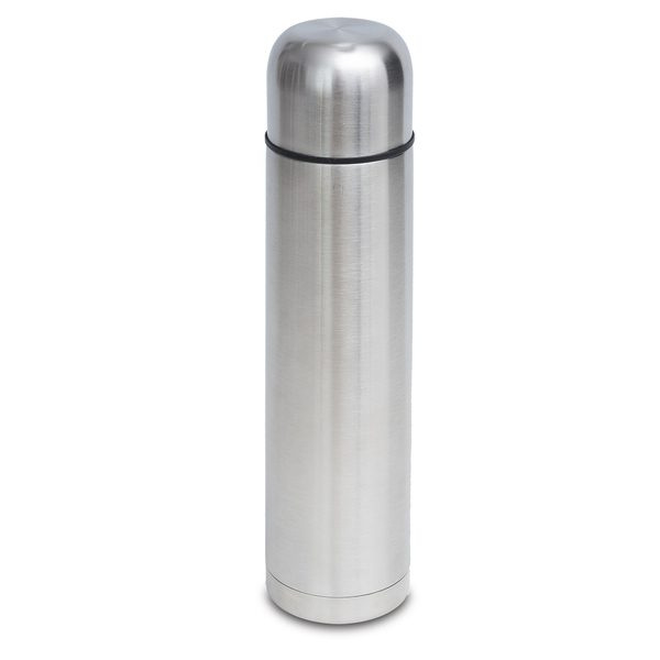 1000 ml Livin termospullo, hopea, tuotekuva (1)