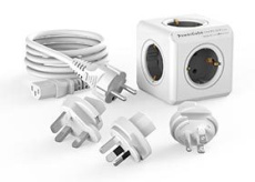PowerCube ReWirable – jatkojohto USB-porteilla