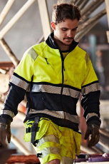 Fristads 4517 SSL luokan 1 huomiovärinen verkkatakki