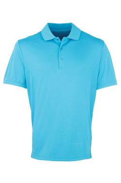 COOLCHECKER® PIKEE, turquoise, 3XL, tuotekuva, turkoosi (2)