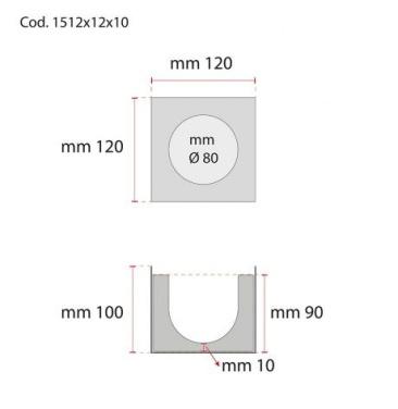 Sininen satiinilaatikko sininen 120 × 120 × 100 mm, tuotekuva (4)