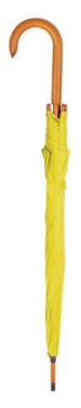Sateenvarjo keltainen puinen kahva d=105 cm, tuotekuva (3)