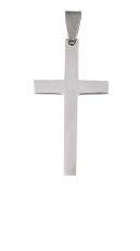Riipus croce mm 38 × 20 - acciaio