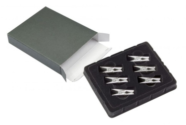 Paperiliittimet "mini" -setti 6 kpl - 8 × 32 mm, tuotekuva (2)