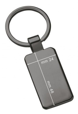 Avaimenperä suorakaiteen muotoinen 26 × 50 mm kiillotettu, tuotekuva (2)