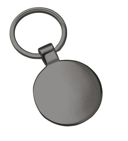 Pyöreä avaimenperä, halkaisija 40 mm, kiillotettu, ilman laatikkoa, tuotekuva (1)