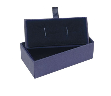 Sininen laatikko 80 × 40 × 28 mm solmiopidikkeelle, tuotekuva (2)