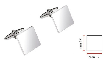 Neliönmuotoiset kalvosinnapit 17 × 17 mm, tuotekuva (3)