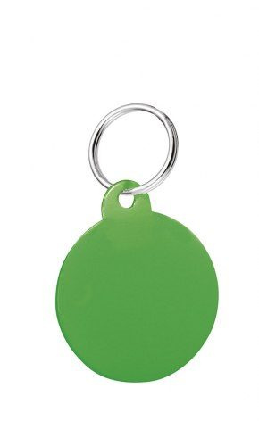 Vihreä pyöreä riipus d=32 mm, tuotekuva (1)