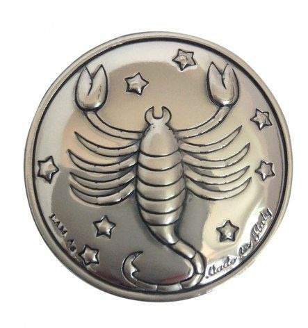 Skorpionin horoskooppimerkki - halkaisija 30 mm, tuotekuva