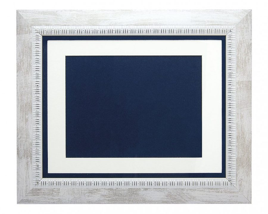 Reunalista bianco/argento per targa 15 × 20 cm, tuotekuva (1)