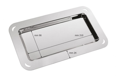 Tarjotin suorakaiteen muotoinen sileä 160 × 280 mm, tuotekuva (2)