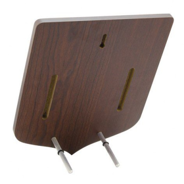 Pähkinäpuukuvioitu MDF-palkintolaatta, 210 × 260 × 15 mm, tuotekuva (2)
