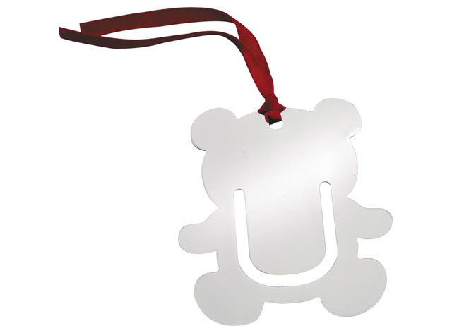 Kirjanmerkki "karhu" - 75 × 80 mm, tuotekuva
