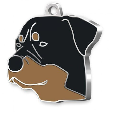 Rottweiler-koiran nimilappu, tuotekuva (1)