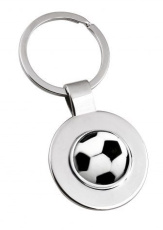 Avaimenperä - jalkapallo - sileä selkä