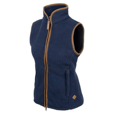Naisten Sherpa Fleece -hihaton liivi, laivastonsininen – Jack Pyke (2)