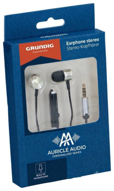 GRUNDIG-nappikuulokkeet mikrofonilla, 3,5 mm, mustat – GRUNDIG (2)
