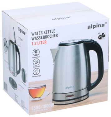 ALPINA Vedenkeitin 1,7 l 1800 W hopea – ALPINA (3)