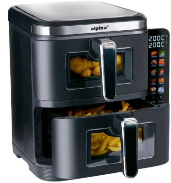 ALPINA Tuplailmakeitin 2 x 5,5 l 2800 W – ALPINA (2)