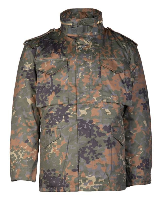 US Field Jacket M65 T/C Flecktarn-vuorilla – Mil-Tec (1)