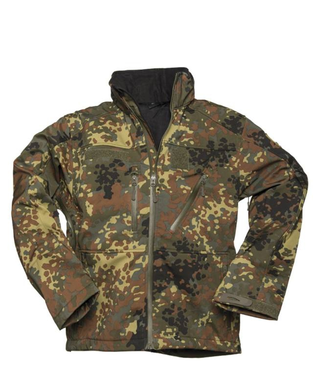 Softshell-takki Scu 14 maastokuvio – Mil-Tec (1)
