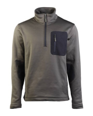 Thermofleece vetoketjullinen pusero oliivinvihreä