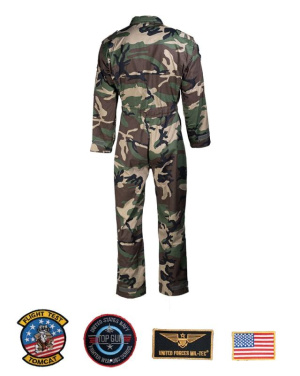 Yhdysvaltain lentopuku Woodland-merkillä – Mil-Tec (2)