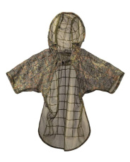 Ghillie-tarkkuustarkkurin viitta naamiointiin