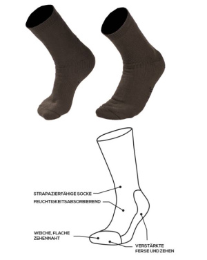 Mil-tec® Nature musta sukka – Mil-Tec (2)