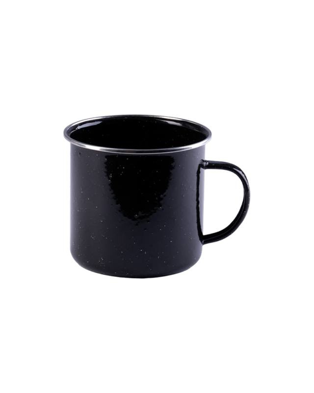 Western emaloitu juomamuki 350 ml musta – Mil-Tec (1)