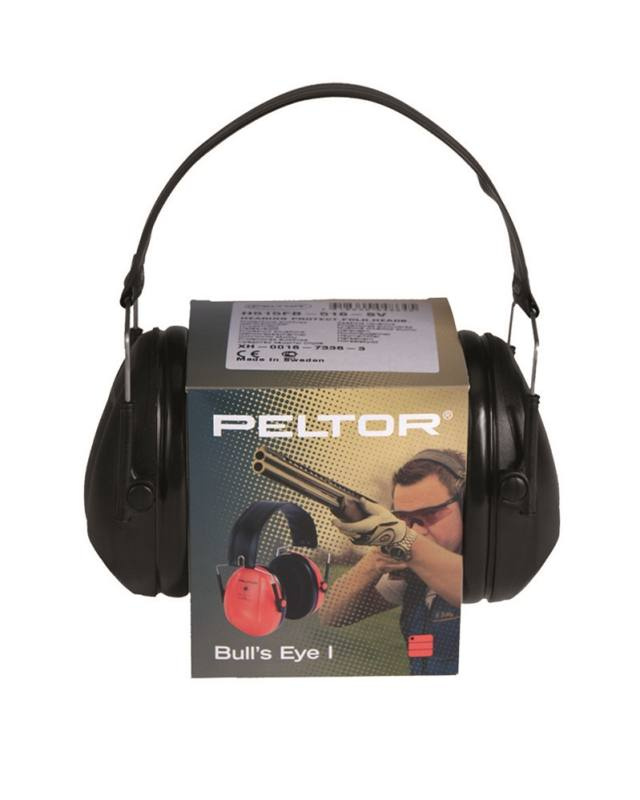 Kuulonsuojaimet 'Peltor Bull's Eye I' musta. – Mil-Tec