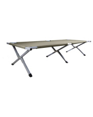 US Type Steel -sänky, 190 x 65 cm, oliivinvihreä