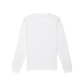 Stanley/Stella Roller unisex-collegepaita pyöreällä pääntiellä, 280 g/m², valkoinen