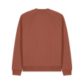 Stanley/Stella Knoxer collegepaita pyöreällä pääntiellä (unisex), 400 g/m², punaruskea (Heritage Brown)