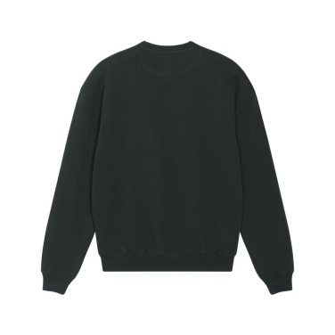 Stanley/Stella Ledger Dry collegepaita pyöreällä pääntiellä (unisex), 400 g/m² – musta, XXS (2)