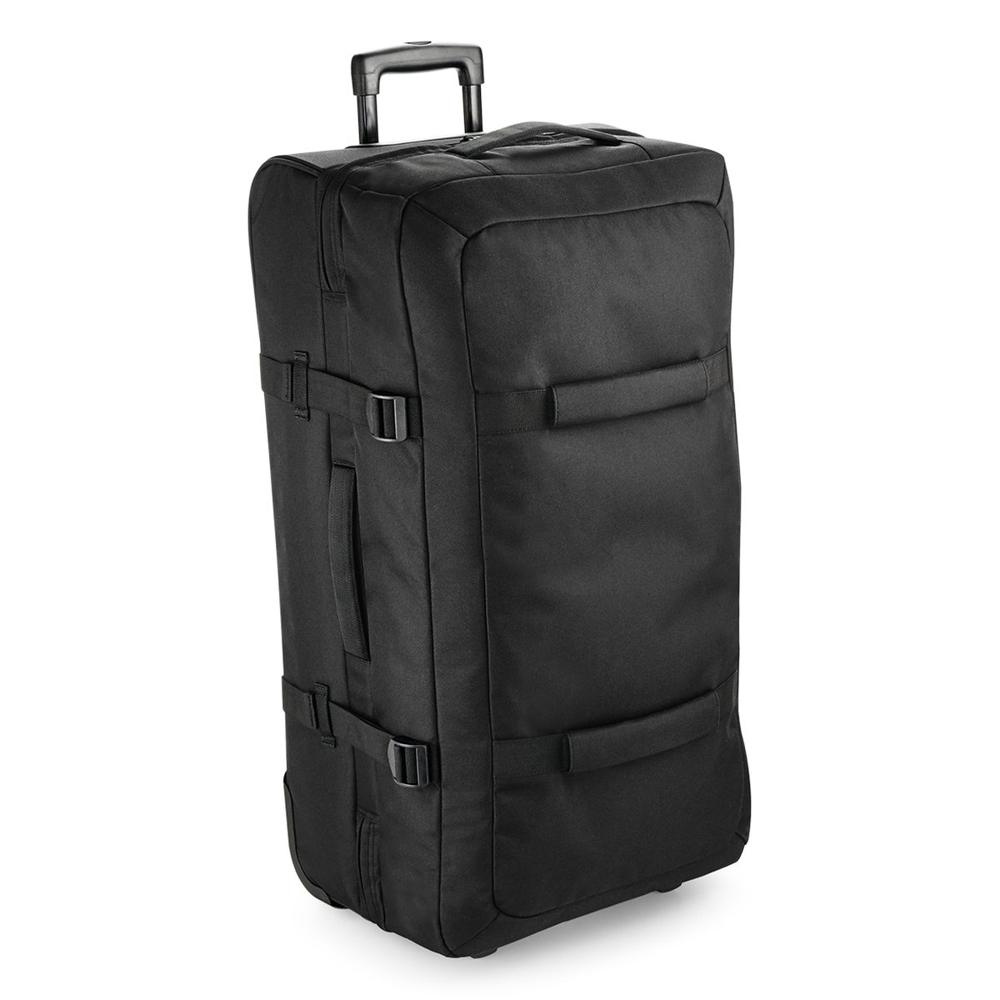 BagBase BG483 pyörällinen matkalaukku - musta (1)