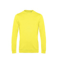 B&C WU01W collegepaita pyöreällä pääntiellä, keltainen (Solar Yellow)