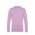 B&C WU01W collegepaita pyöreällä pääntiellä, vaaleanpunainen (Candy Pink)