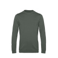B&C WU01W collegepaita pyöreällä pääntiellä, oliivinvihreä (Millennial Khaki)