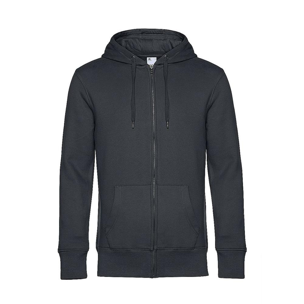 B&C WU03K vetoketjuhuppari - harmaa (Asphalt), XS (1)