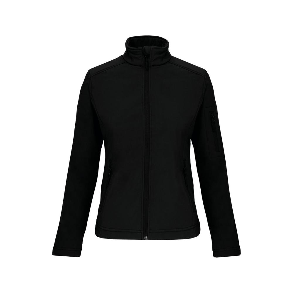 Kariban K400 naisten softshell-takki - musta, S (1)