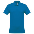 Kariban K254 miesten pikeepaita, 180 g/m², turkoosi (Tropical Blue)