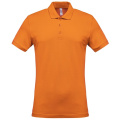Kariban K254 miesten pikeepaita, 180 g/m², oranssi